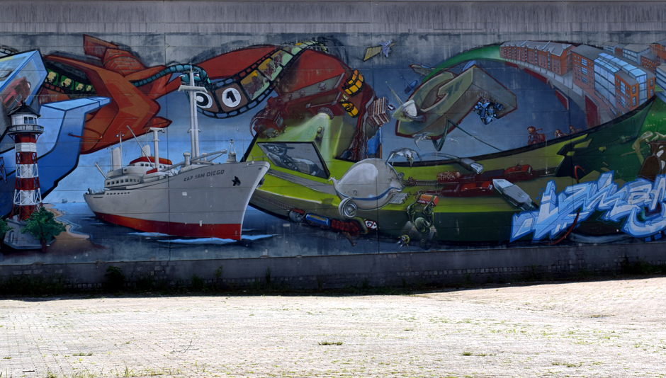 Graffiti, Kreativität, Sprayer, Künstler, Stadtteil, Bergedorf, Hamburg, Streetart, Kunst, Mauer, Hauswand, verlassene Plätze, Bergedorf Blog