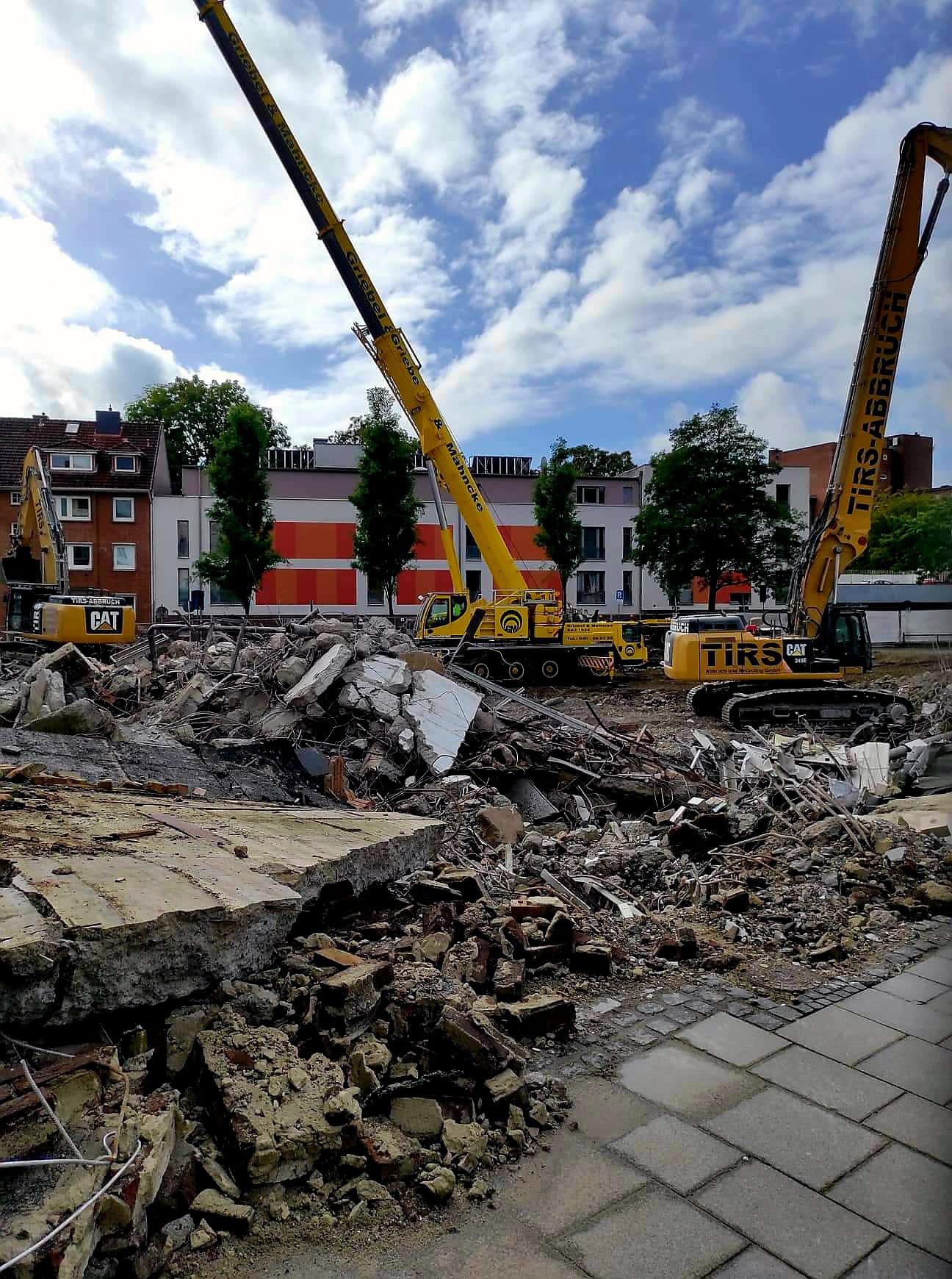 Karstadt, Abriss, Traditionsunternehmen, Baustelle, Bergedorfer Innenstadt, Neugestaltung, Mitwirkung, Bürgerbeteiligung, Nachrichten, Bergedorfer Blog, Entwicklung City, Werkstattverfahren