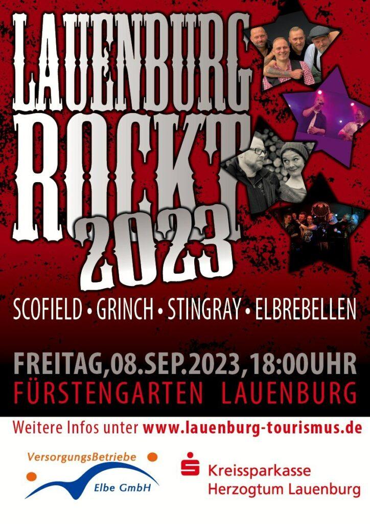 Lauenburg rockt, Musik, Bands, Fürstengarten, Festival, Spätsommer, Veranstaltungstipp