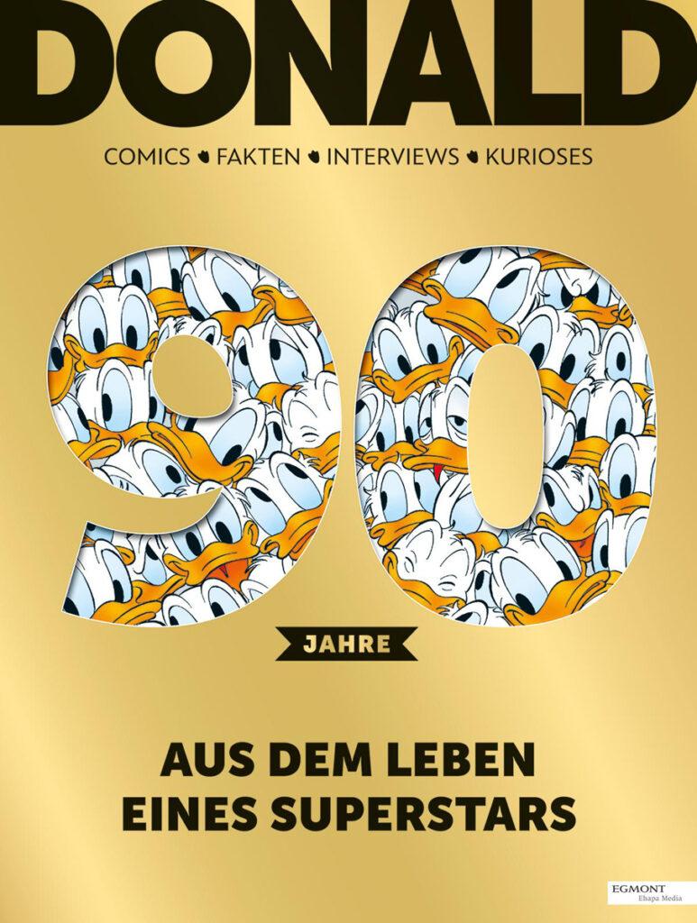 Donald Duck, Entenhausen, Geburtstag, Jubiläum, 90 Jahre, Superstar, Gewinnspiel, Sonderedition, Rund um Buch