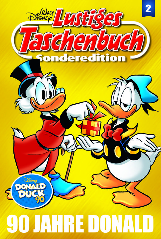 Donald Duck, Entenhausen, Geburtstag, Jubiläum, 90 Jahre, Superstar, Gewinnspiel, Sonderedition, Rund um Buch