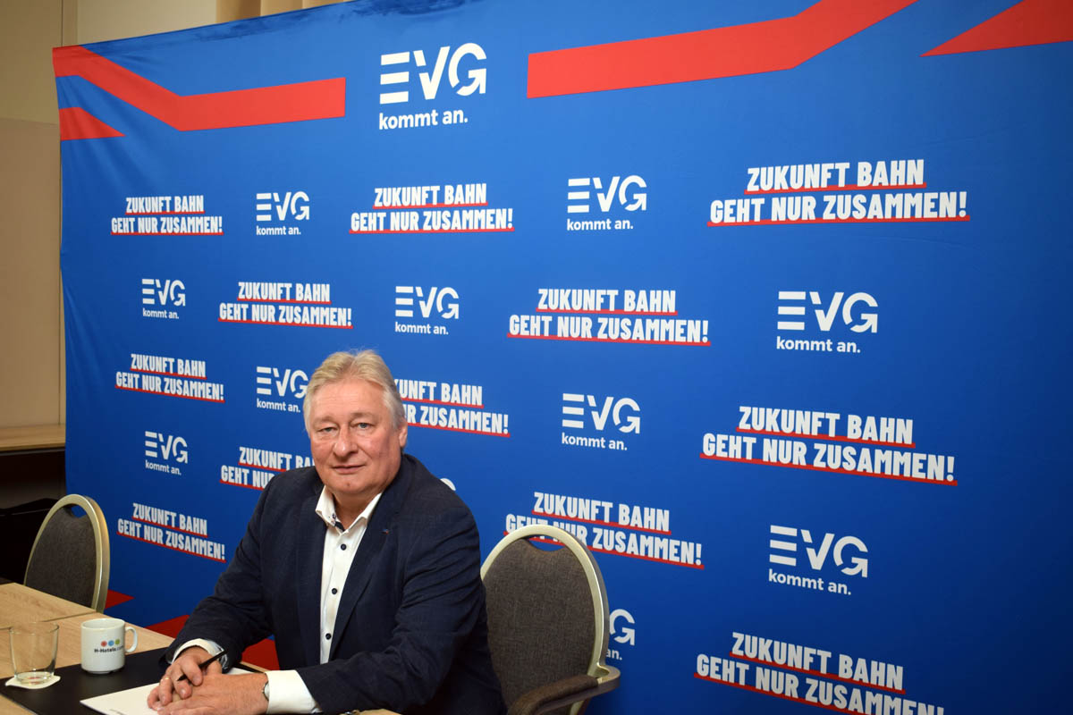 Martin Burkert, EVG-Vorsitzender, Bundeskonferenz, EVG, Bergedorf, Hamburg