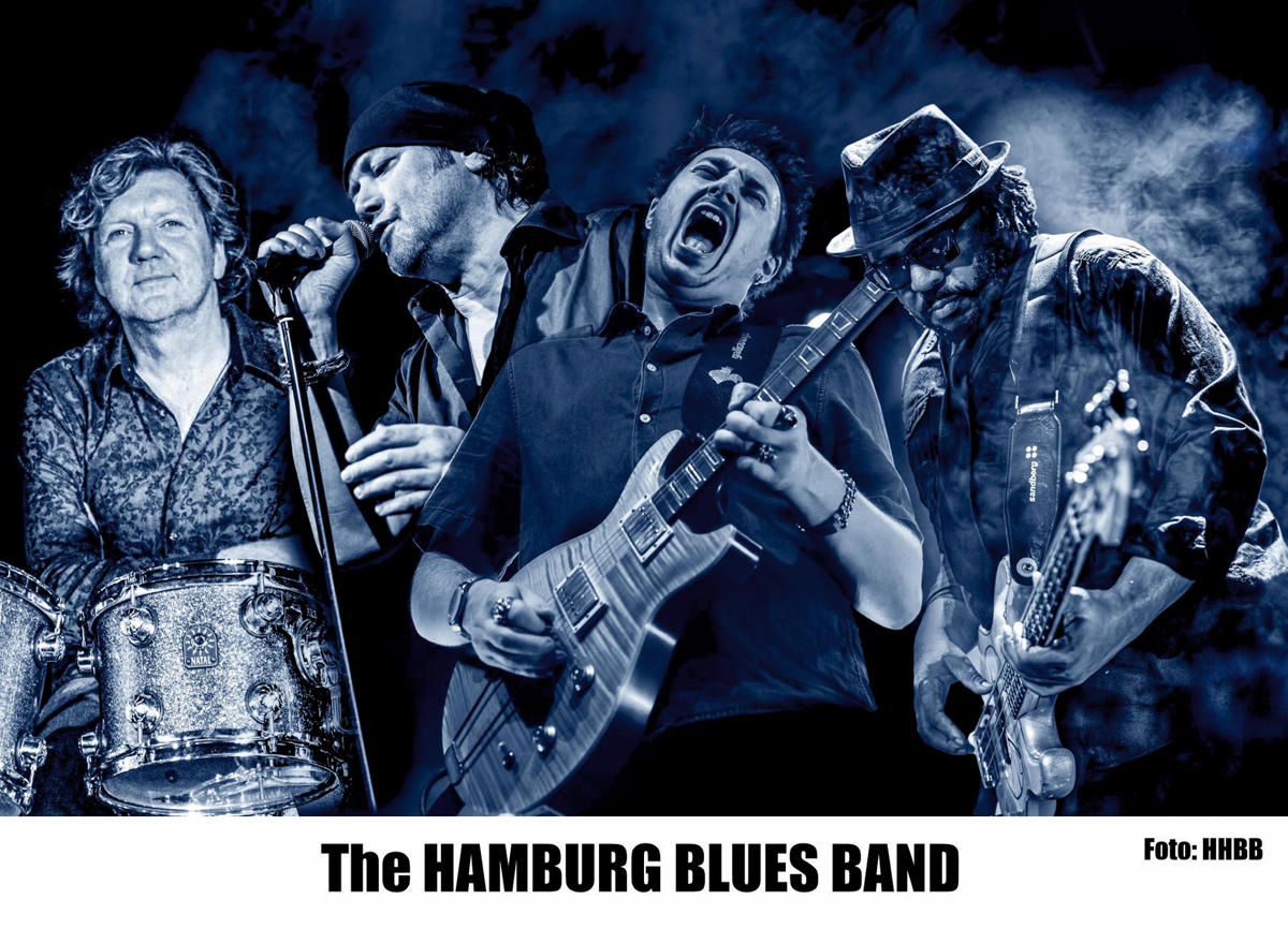 The Hamburg Blues Band, Gert Lange, Krissy Matthews, Reggie Worthy,  Eddie Filipp, Konzert, Club am Donnerstag, St. Pauli Blues, Musik