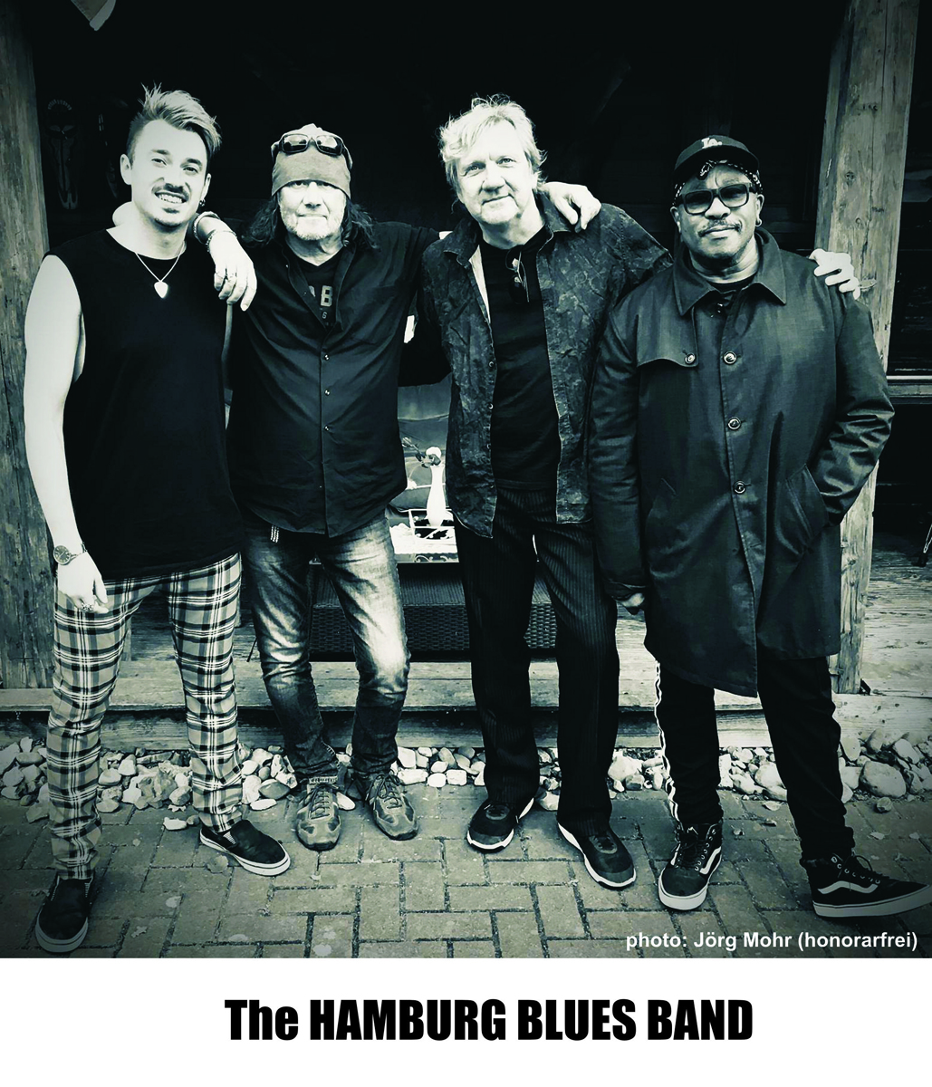 The Hamburg Blues Band, Gert Lange, Krissy Matthews, Reggie Worthy, Eddie Filipp, Konzert, Club am Donnerstag, St. Pauli Blues, Musik