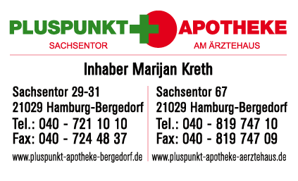 Pluspunkt Apotheke, Sachsentor, Am Ärztehaus, Bergedorf, Bezirk Bergedorf, Hamburg, Gesundheit vor Ort, Medikamente, Gesundheit und Wohlbefinden, Gesund bleiben, Pharmazeutische Beratung, Inkontinenz, Diabetes, Wundversorgung, Grippe, Allergien, Osteoporose, Messungen von Blutzucker und Blutdruck, Bandagen