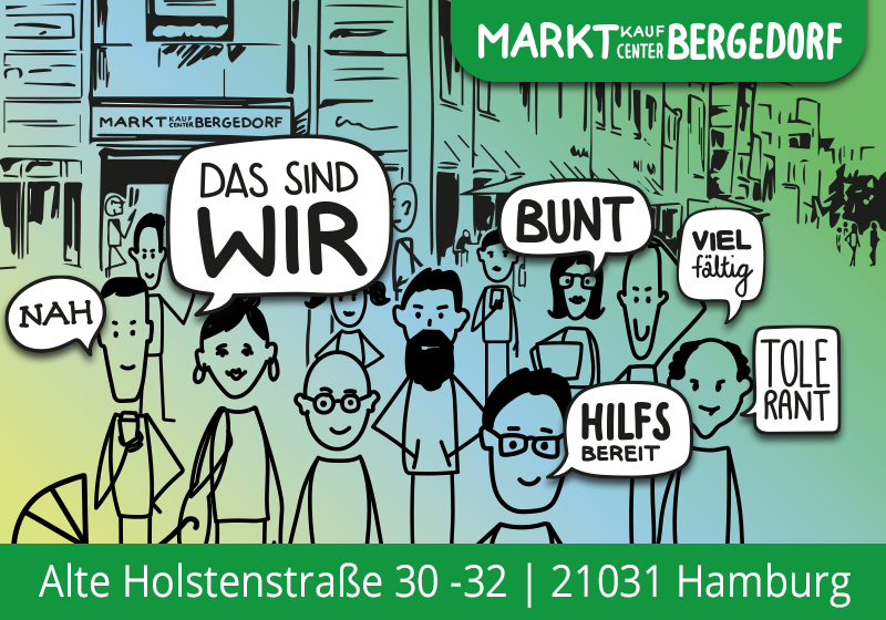 Marktkauf-Center-Bergedorf, Bezirk Bergedoorf, Einkauf, Shopping, Parken, Service, Wickeltisch, Kunden-WC, Bergedorfer City, Innenstadt, Stellplätze, Sitzplätze, Cafes, Einkaufen, Gastro, Dienstleistungen, Gesundheit