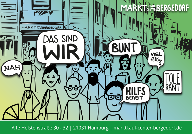 Marktkauf-Center-Bergedorf, Bezirk Bergedoorf, Einkauf, Shopping, Parken, Service, Wickeltisch, Kunden-WC, Bergedorfer City, Innenstadt, Stellplätze, Sitzplätze, Cafes, Einkaufen, Gastro, Dienstleistungen, Gesundheit