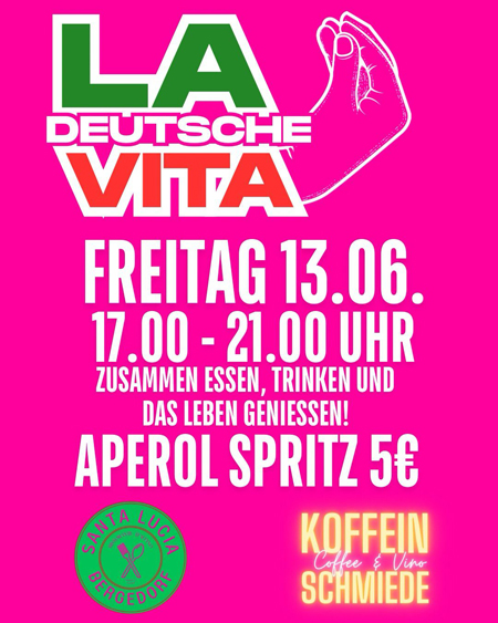 Kaffee, Espresso, Cappuccino, Spirituosen, edle Weine, Feierabend-Bier, Gemütlichkeit, Kuchen, Hausgemacht, Afterwork, Gin, Bezirk Bergedorf, Schlossstraße, Hamburg, La Deutsche Vita