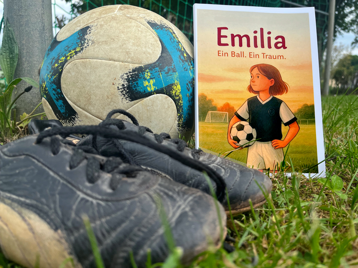 Stefan Nawrotzki, Autor, Rund ums Buch, Gewinnspiel, Bezirk Bergedorf, Emilia - Ein Ball. Ein Traum, Kinderbuch, Fussball, Teamgeist
