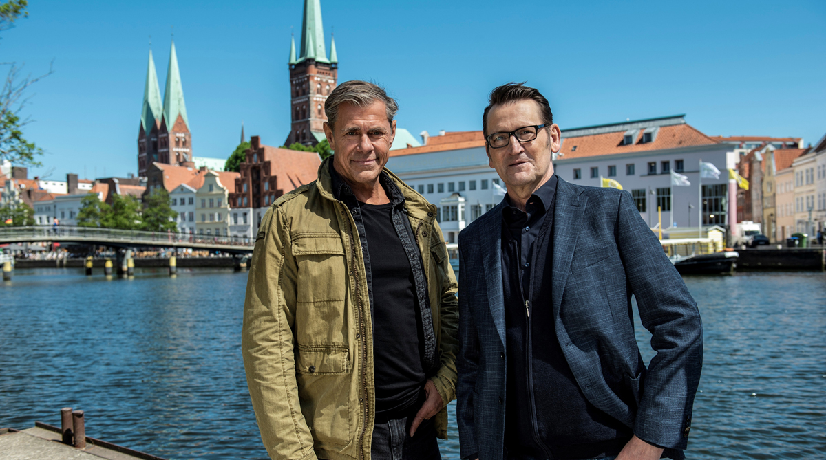 Morden im Norden, Weil du böse bist, Spielfilm, Vorabendserie, Sven Martinek, Ingo Naujoks , Julia E. Lenska, Jonas Minthe, Dreharbeiten, Bergedorf, Bezirk Bergedorf, Hamburg