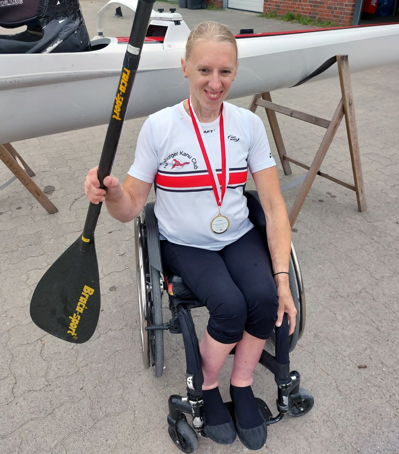 Parakanutin, Lillemor Köper, VL1, Bronzemedaille, EM, WM, Mailand, Bergedorf, Bezirk Bergedorf, Hamburg, Paralympics