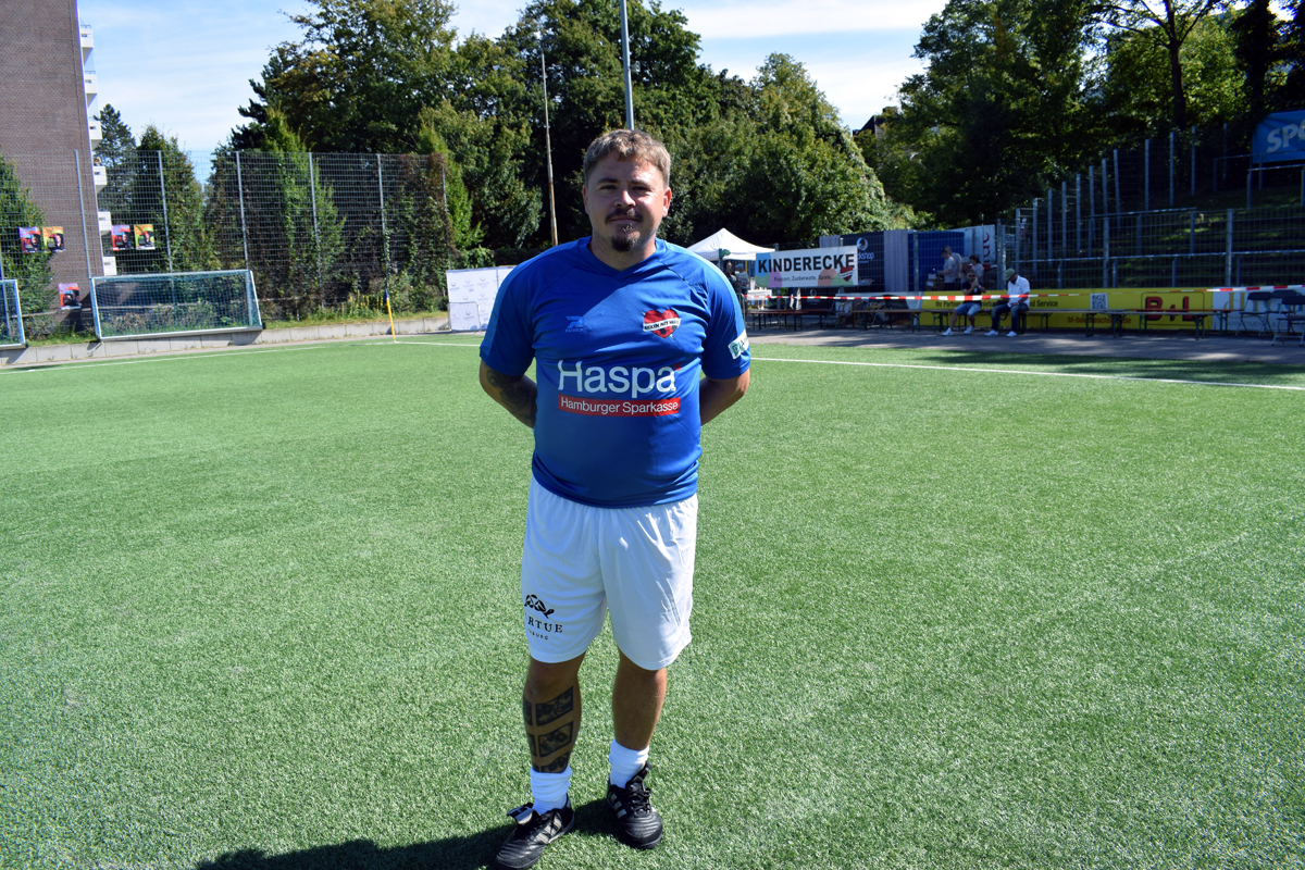 Kicken mit Herz, Prominente, Promis, UKE-Ärzte, Benefizspiel, Stadion Hoheluft, Kinder Herz Medizin, 2025