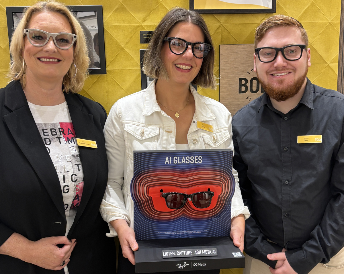 Optiker Bode, verkaufsoffener Sonntag, Filiale Bergedorf, Frame The Future,  Ray-Ban Meta Smart Glasses, Nuance Hörbrille, Aktionen, Martinsmarkt