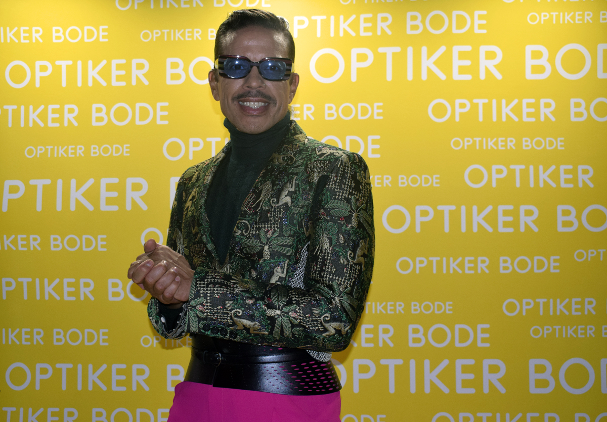 Choreograf und Model Jorge González, Optiker Bode, Hausmesse 2025, Event, Eyewear, Brillenkollektion, Hamburg