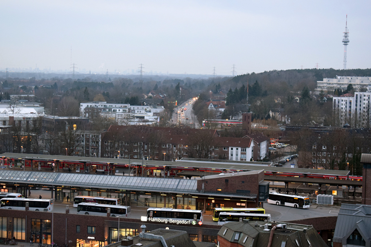 Bergedorf, Bahnhof, Fernverkehr, Hamburg, Berlin, ICE-Züge, Deutsche Bahn, Halt