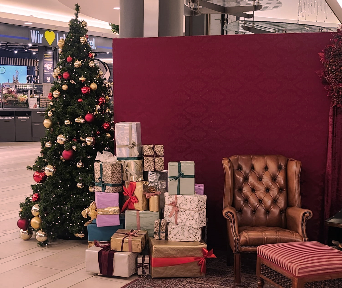 Weihnachtszauber, Edeka, Marktkauf-Center-Bergedorf, Wunschbaum, Kinder, Geschenke, Weihnachtszeit, Weihnachten