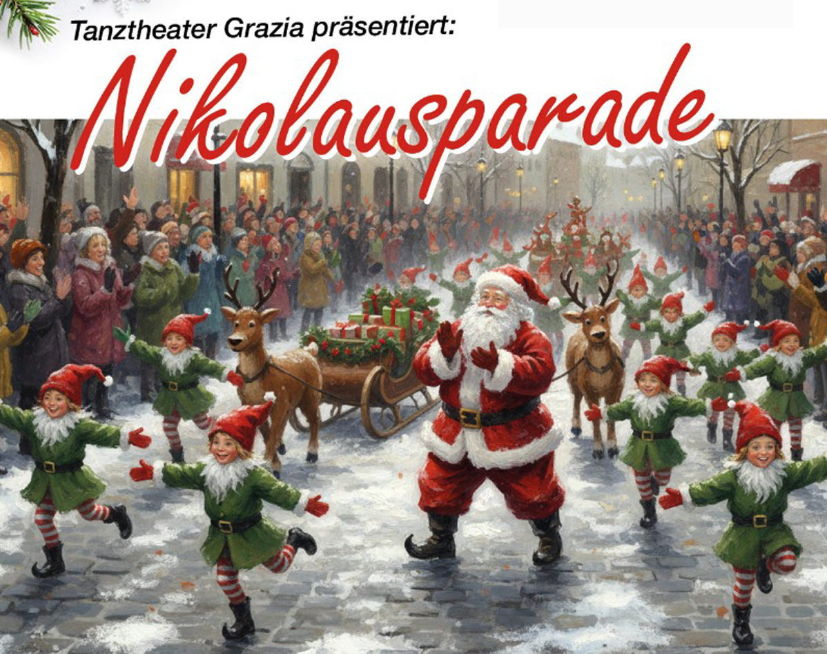 Nikolausparade, auberhafte Wesen, Tanztheater Grazia, Bergedorf, Innenstadt, Parade, Schaulustige, Kinder