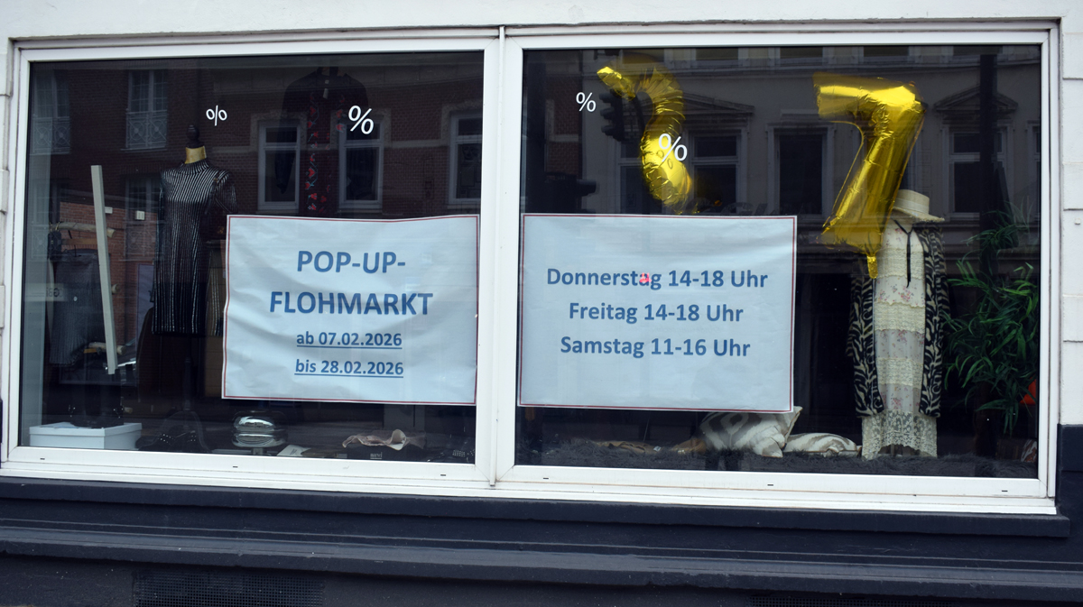 Pop-up-Flohmarkt, Bergedorf, Holtenklinker Straße, Trends, hochwertige Mode, Verkauf, Handeln, Feilschen