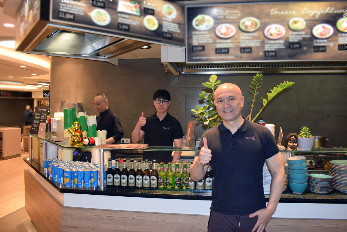 FamLe, Marktkauf-Center-Bergedorf, Restaurant, Bistro, Mittagstisch, thailändisch, vietnamesisch, vegan, Speisen