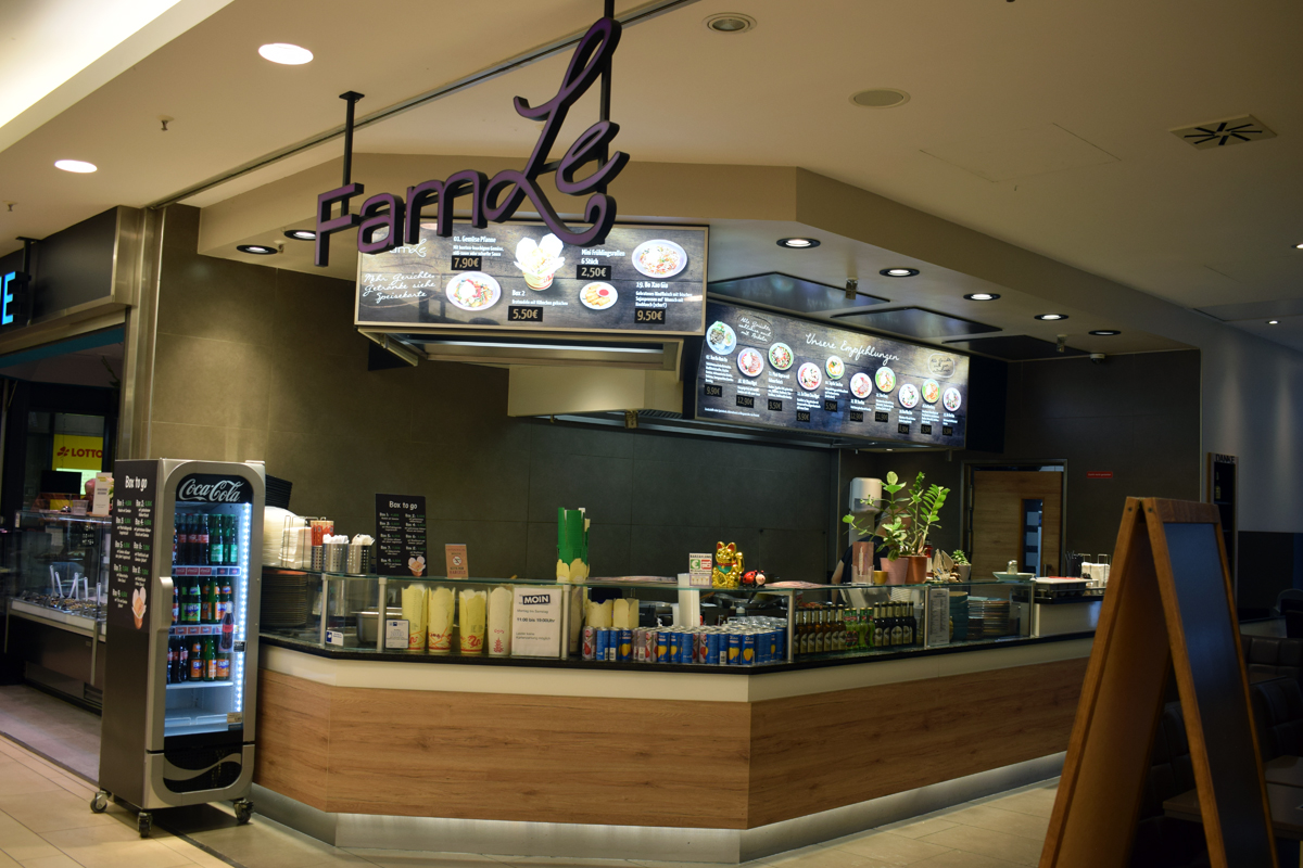 FamLe, Marktkauf-Center-Bergedorf, Restaurant, Bistro, Mittagstisch, thailändisch, vietnamesisch, vegan, Speisen