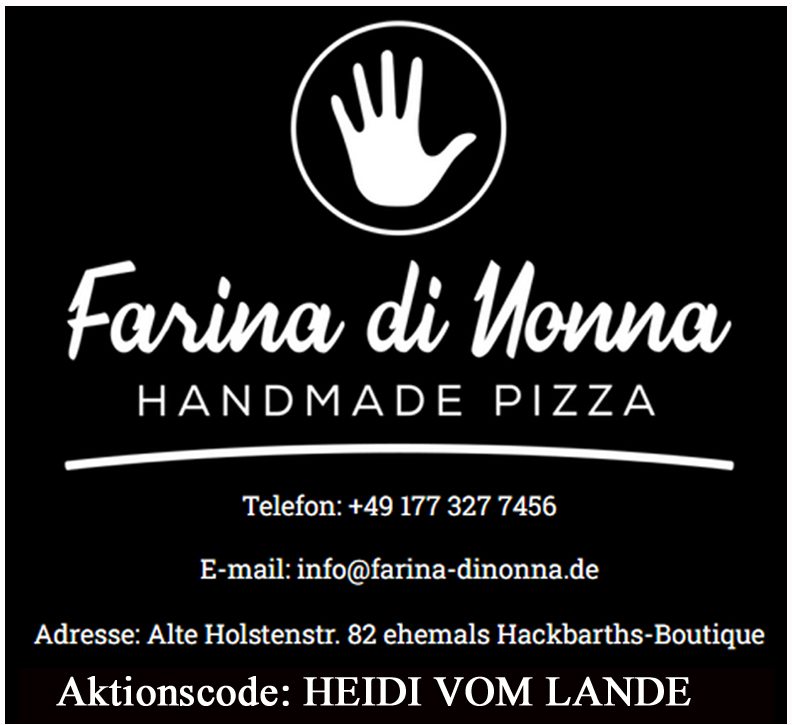 Farina di Nonna, Handmade Pizza, Restaurant, Salat, italienische Küche, Pastalovers, Hamburg
