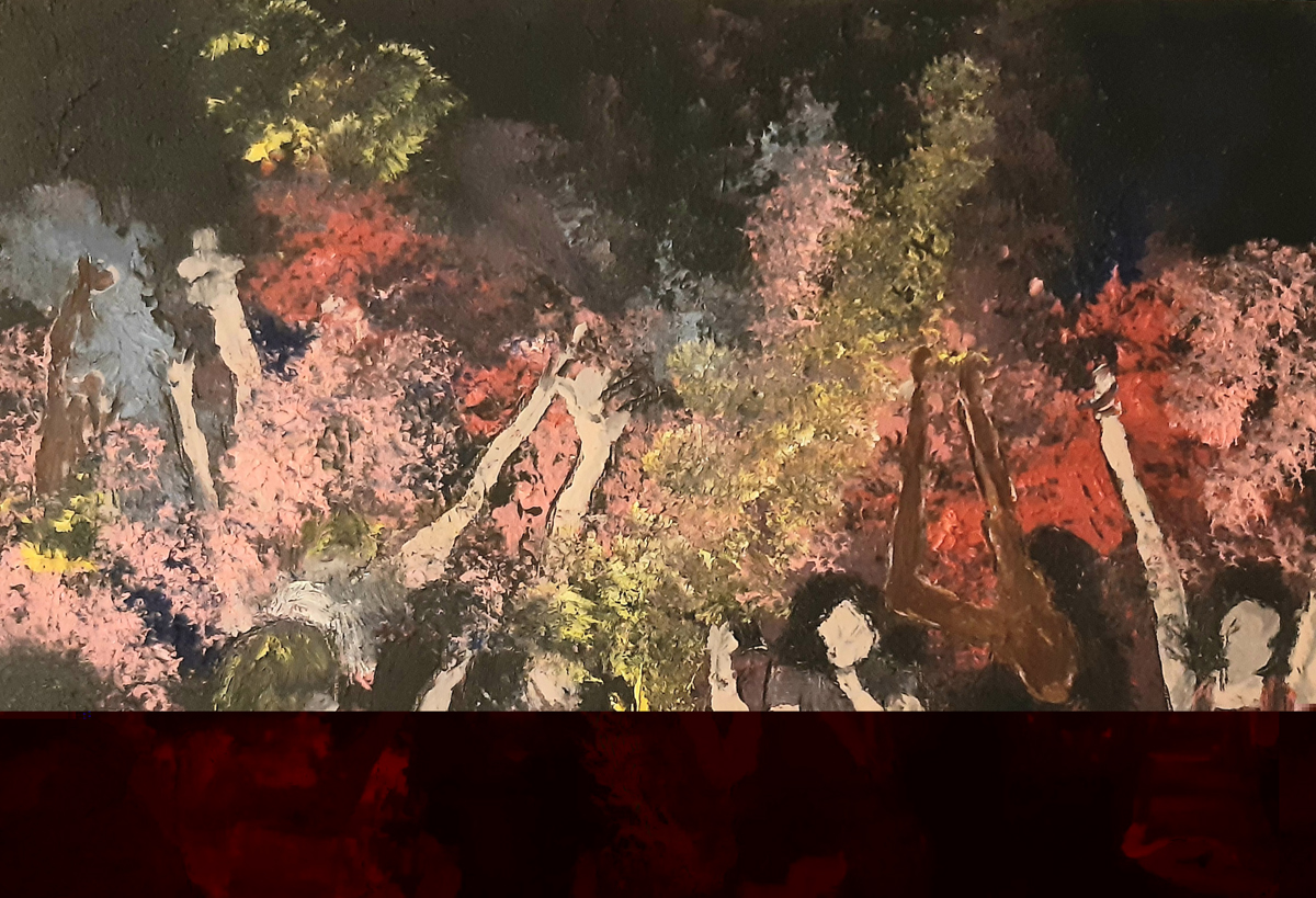 Omas gegen Rechts, gegen Rassismus, Workshop, Bergedorf, Malen, Manuela Stemmler