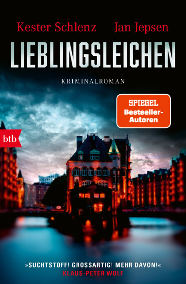 Lieblingsleichen, Kriminalroman, Kester Schlenz, Jan Jepsen, Spiegel Bestseller-Autoren, Gewinnspiel, Rund ums Buch