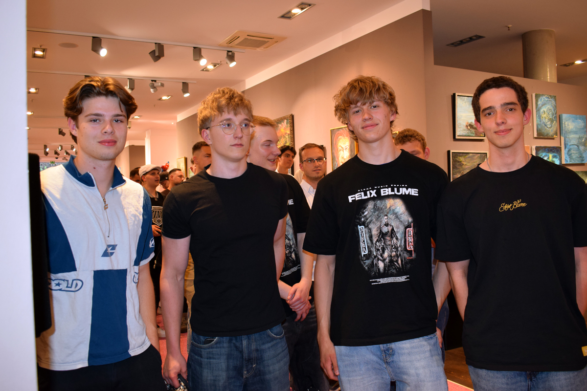 Kollegah, Felix Blume, Rapper, Musikszene, Künstler, Malerei, Ausstellung, Galerie Mensing, Hamburg