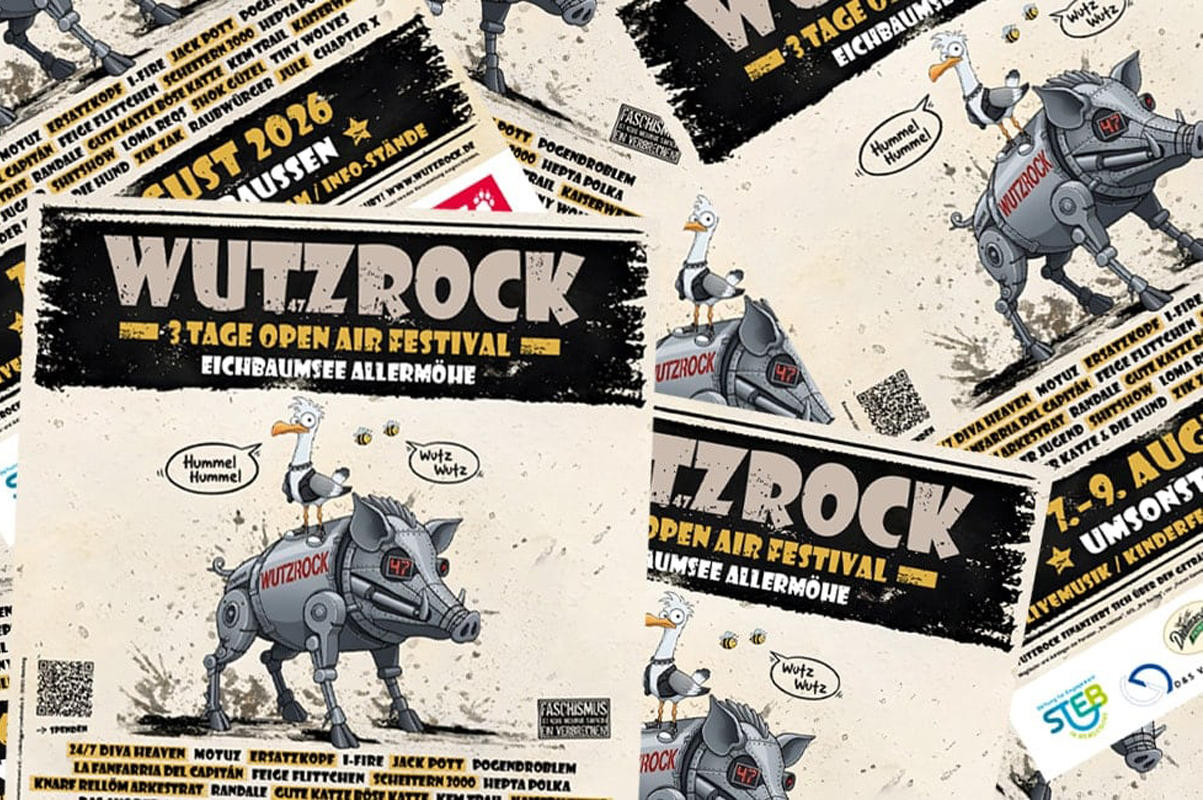 Wutzrock, Festival, Eichbaumsee, Allermöhe, Bergedorf, Umsonst und Draußen, Line-Up, Musik