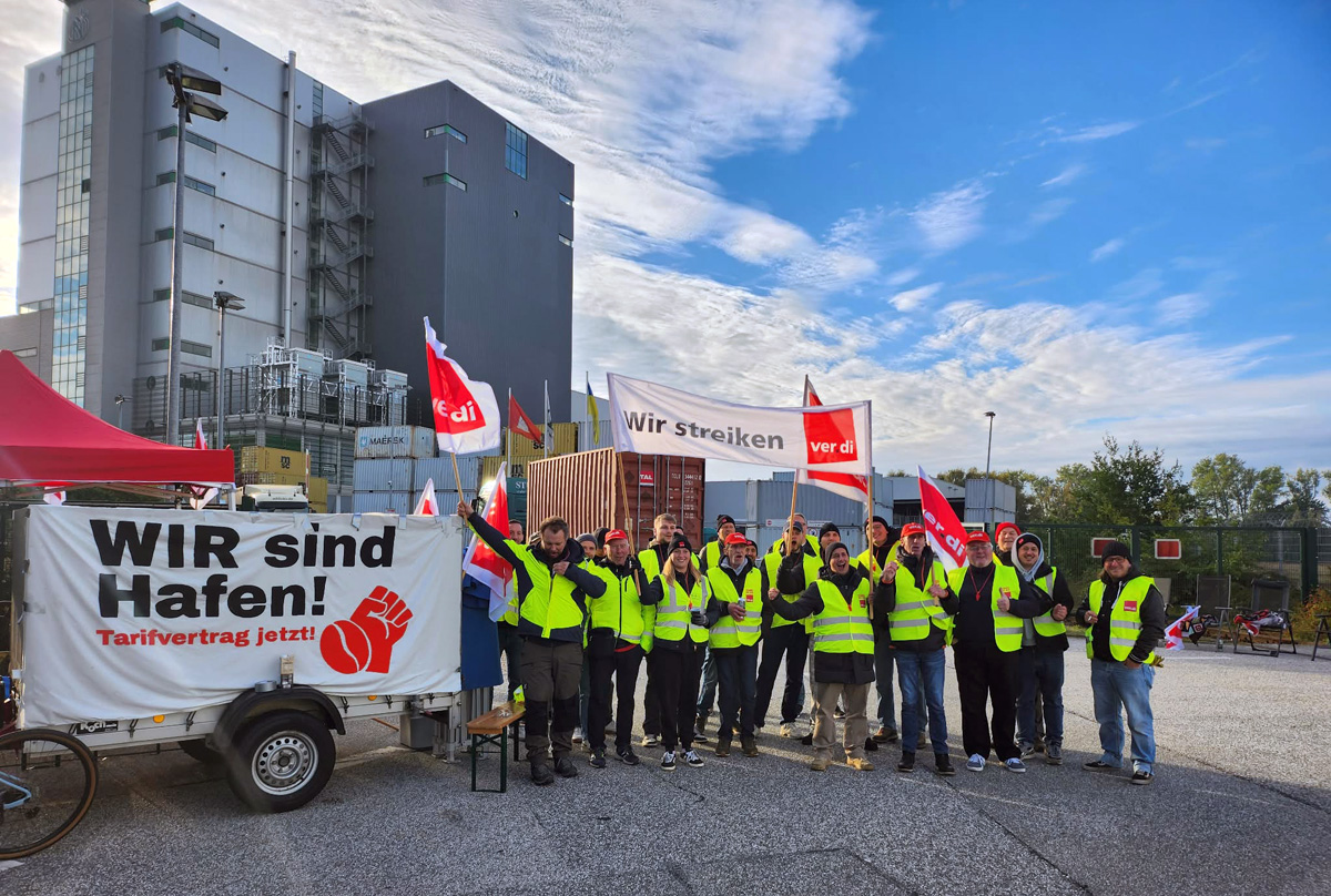 NKG Kala, Hamburg, Haustarifvertrag, ver.di Hamburg, Rohkaffee-Dienstleister, Tarifkommission, Warnstreik